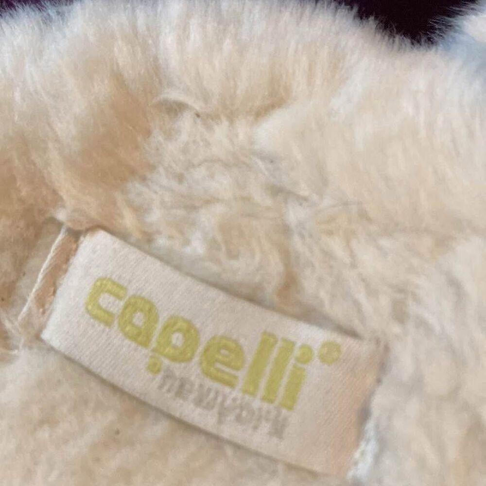 Capellini New York fuzzy slippers size large 8/9 great condition - Picture 3 of 5
